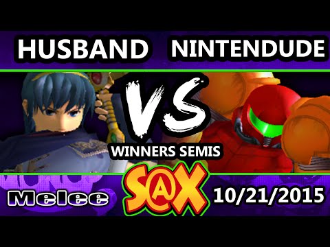 S@X 120 - Husband (Marth) Vs. Fe | Nintendude (Samus) SSBM Winners Semis - Smash Melee