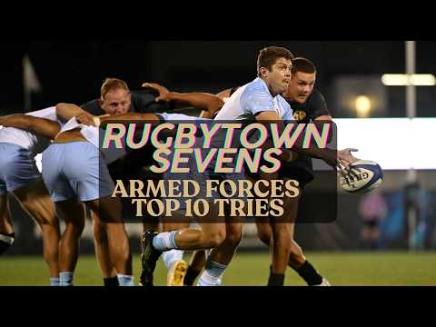 RugbyTown 7s 2025 | Armed Forces Top 10 Tries Pool Play | Number 8