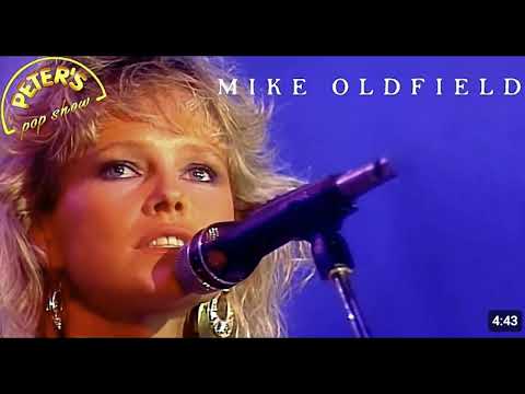 Mike Oldfield and Anita Hegerland with "Dance to the north star",great recording but never released