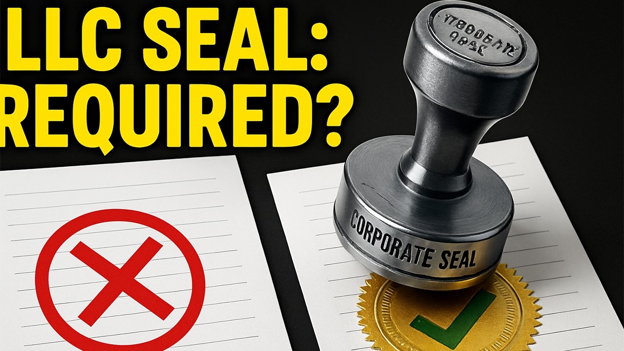 Venture Smarter | Is a Corporate Seal Required For an LLC? (Answered)