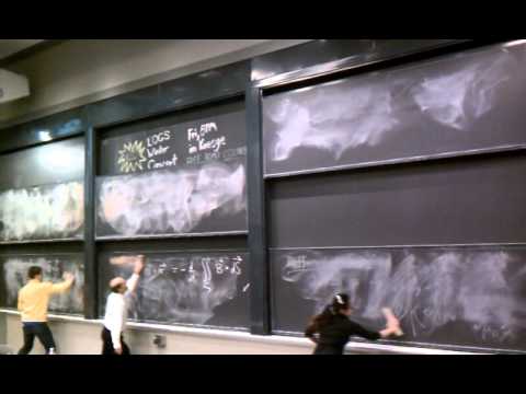 MIT 18.02 EPIC BOARD ERASING - BJORN POONEN
