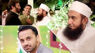 Dinner with Film and Dramas Actors | Waseem Badami | Molana Tariq Jameel Bayan 5-05-2019 video