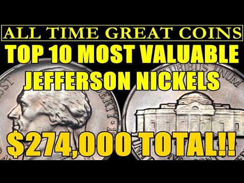 🔥TOP 10 Most Valuable Jefferson Nickels On Heritage Auctions - ALL TIME GREAT COINS