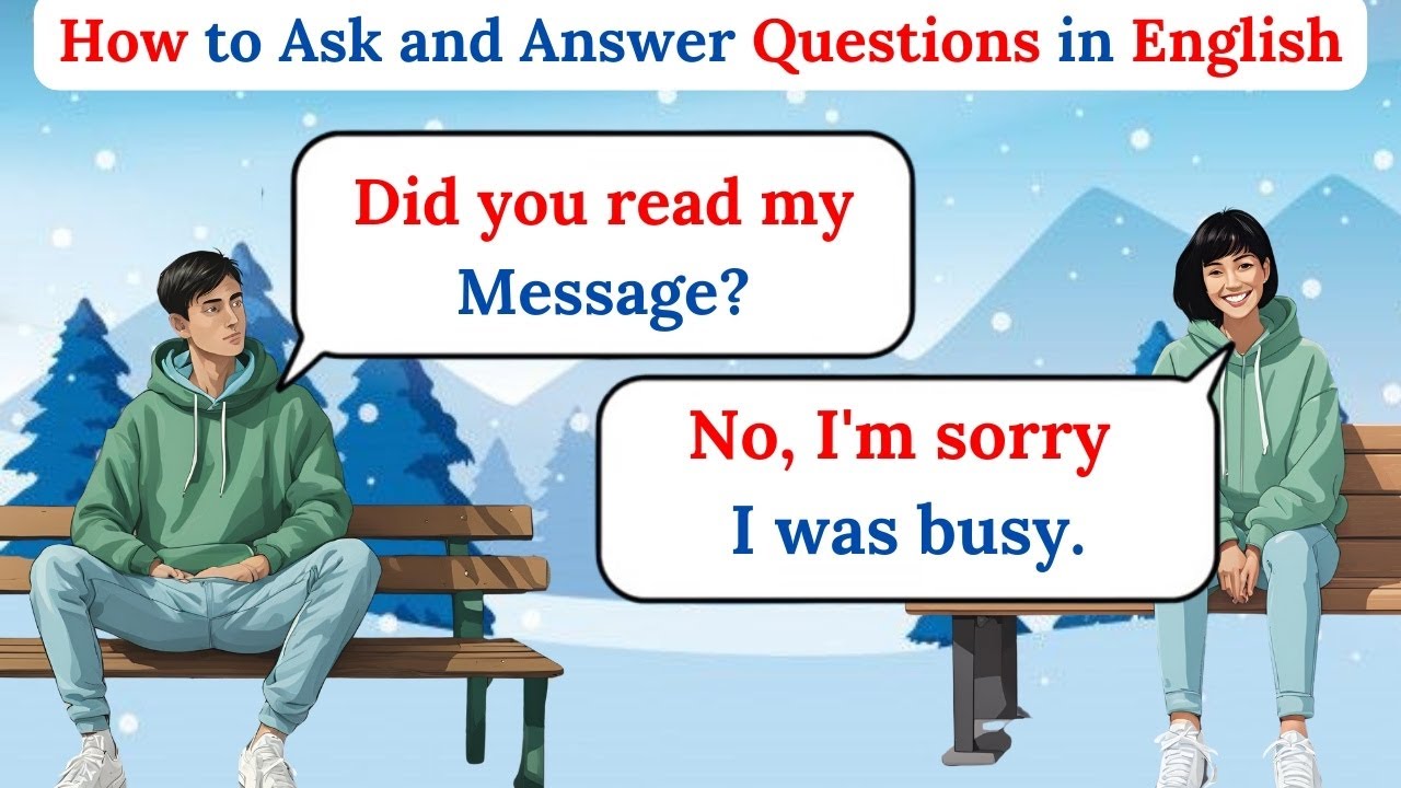 100+ Simple Questions and Answers in English | How to Ask and Answer Questions in English