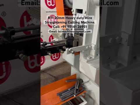 Wire Straightening Machine