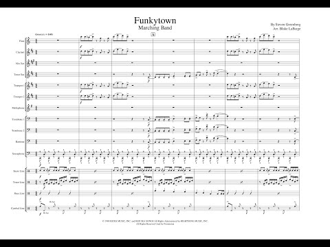 Funkytown By Steven Greenberg, Lipps Inc. - Arr. Blake LaBarge
