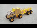 How To Make Truck With Matchbox At Home Science Project Diy Lorry Pickup Truck Matchbox