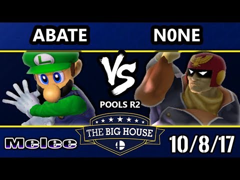 TBH7 Melee - ALG | n0ne (Captain Falcon) Vs. Abate (Luigi) SSBM R2 Pools
