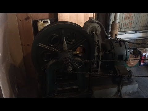 Awesome 1927 Otis Elevator Machine Room!!!