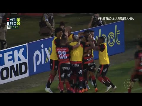 Gol de Luidy vs Paysandu - Brasileirão Série C 2022 - TV Globo Bahia