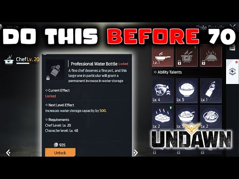 WATCH THIS BEFORE YOU HIT LEVEL 70 in UNDAWN