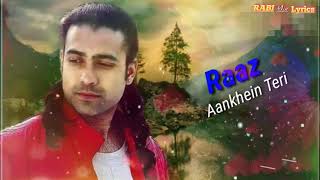 The Sound of Raaz ( Lyrics ) - Jubin Nautiyal