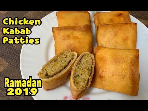 Unique Chicken Kabab Patties /Iftar Recipe For Ramazan /Make And Freeze By Yasmin Cooking Video