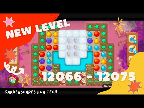 NEW LEVEL THIS WEEK  #12066 ~ #12075‼️ GARDENSCAPES (JAN 26, 2023)