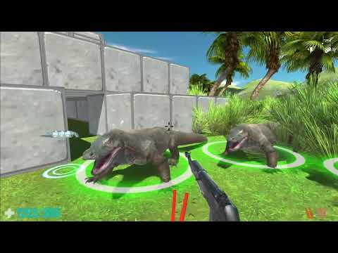 Survive Komodo Dragon Island - FPS Perspective!⚡(Animal Revolt Battle Simulator)