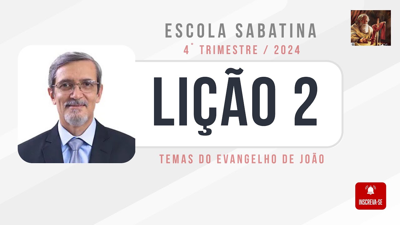 Lição da Escola Sabatina,  05 à 11/10/2024 "2. Sinais da divindade", Professores