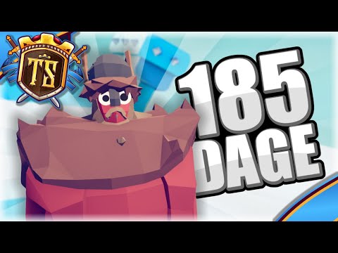 PRØVER AT OVERLEVE *185 DAGE I TABS* (Part 6)! - Ep 40 | Dansk Totally Accurate Battle Simulator