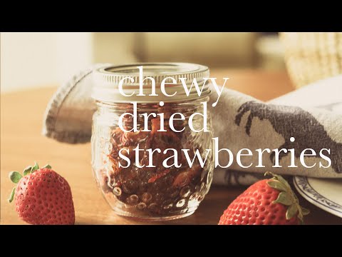 Candy-Like Oven Dried Strawberries Recipes
