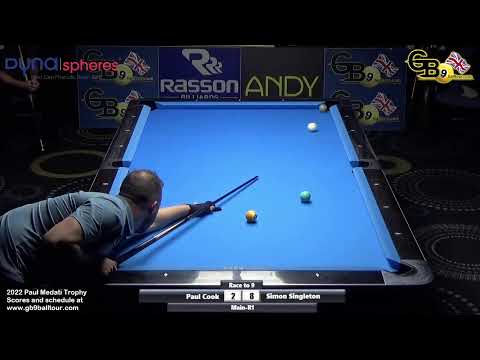 Main Event R1 - Paul Cook vs Simon Singleton