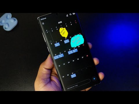 New Update for Samsung Calendar Application adds new features - One UI 4.1