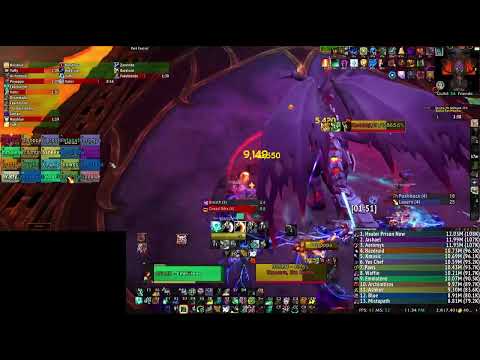 Business Class vs Mythic Kazzara, first kill