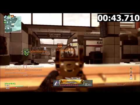 *SOLO* 69 Second Moab w/ 113 Kills Specialist - CoD: Mw3
