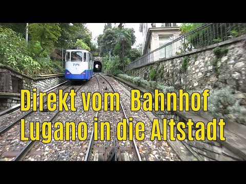 Standseilbahn in Lugano