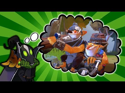 Rubick Tries To Be Techies - DotA 2 Funny Moments