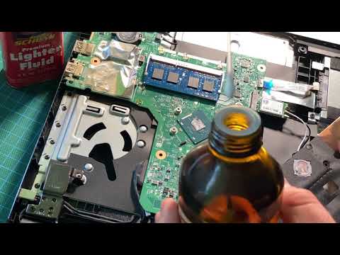 Dell Inspiron 3552 disassembly disassemble clean fan CPU replace Lüfter reinigen auseinander nehmen