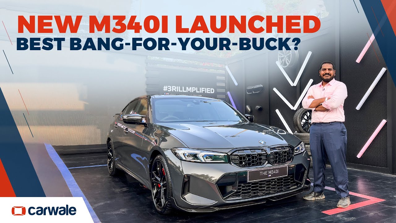 BMW M340i 2022 Launched in India - Price, Features Explained | CarWale