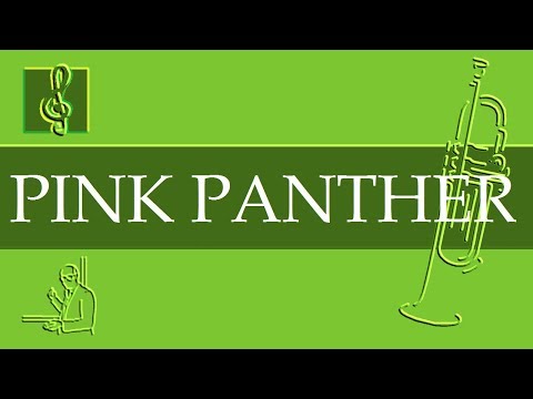 Trumpet Notes Tutorial - The Pink Panther Theme Song (Sheet Music)