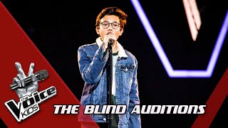 Video thumbnail of "Justin – 'Lovely' | Blind Auditions | The Voice Kids | VTM"
