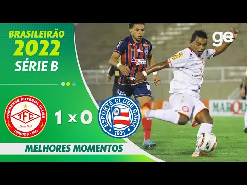Gols e lances de Tombense x Bahia