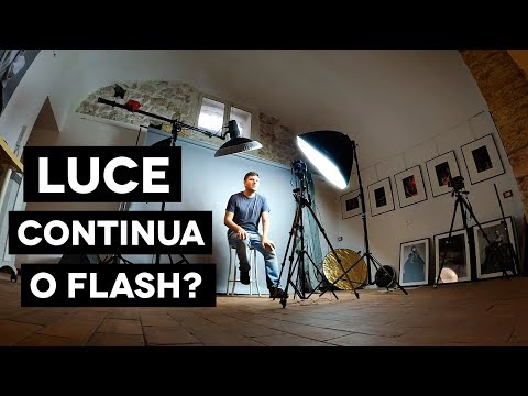 Meglio Luce Continua o Flash? Quale Scegliere e perchè