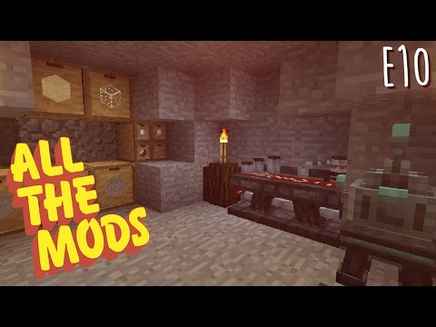 All the Mods - E10 - Ritual Tinkerer, Demon Pylon, and Cobbleworks (Modded Minecraft 1.10.2)