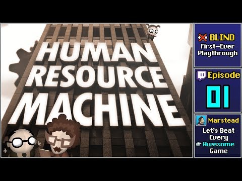 ▶️ Start Playthrough - Human Resource Machine [Blind] (Episode 1)