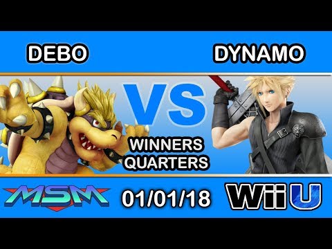 MSM 127 - :V- | Debo (Ness, Bowser) Vs. Dynamo (Cloud) Winners Quarters