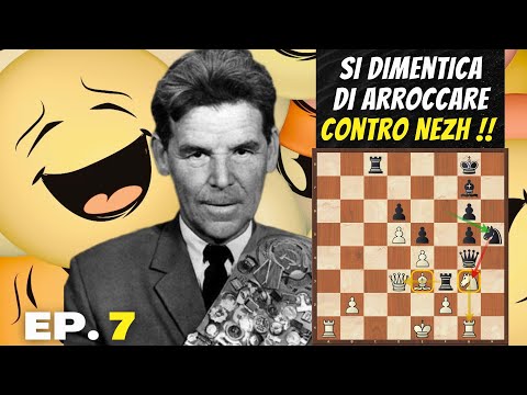 Non Arrocca e Nezhmetdinov Lo Distrugge Con Le Inchiodature