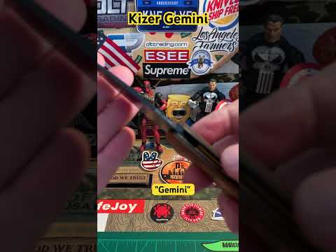 D’s Knives: KIZER “Gemini” (PEI) First L👀k OTB @dsknives310 #edcknife