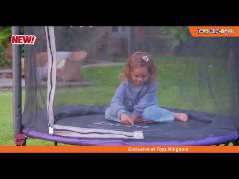 Gambar Plum 1.4 Mtr Trampolin Dengan Pengaman & Lampu Hias