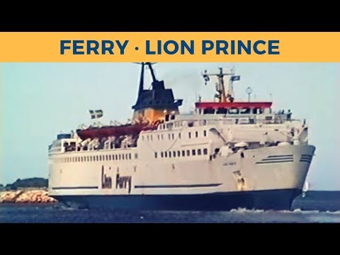 Classic Ferry Video 1996 - Departure of ferry LION PRINCE in Grenaa (Lion Ferry)