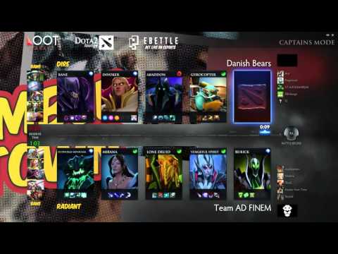 Danish Bears vs Ad Finem | Game 2 | Rumble Town Grand Final