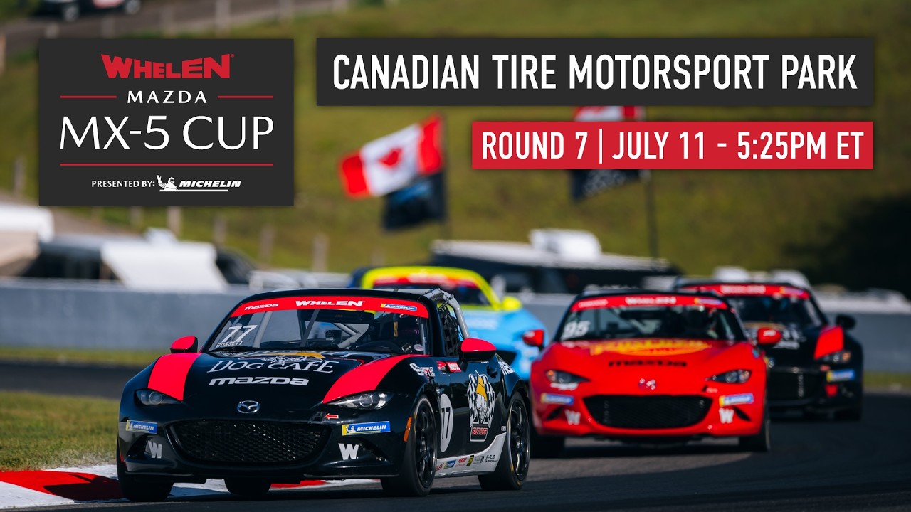 Mazda MX-5 Cup 2026 | Round 7 - CTMP | Livestream