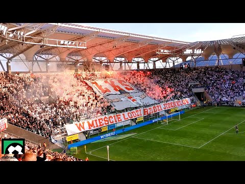 ŁKS - WIDZEW ŁÓDŹ 0:1. DERBY ŁODZI! Oprawa kibiców "W mieście Łodzi rządzi tylko jeden klub..."