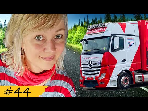 SCANDINAVIAN TOUR with SIMPLY RED & TRUCKING BY- II/1 Episode  #44   #trucker #truck  #stobart