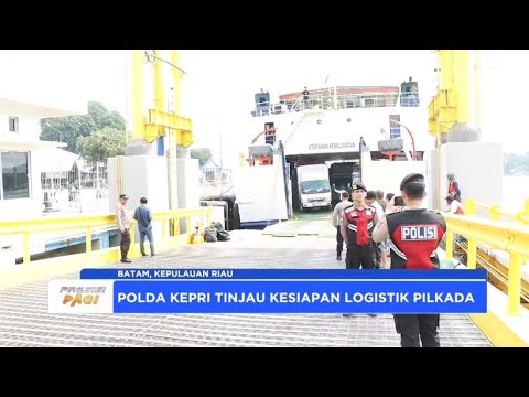 POLDA KEPRI AMANKAN DISTRIBUSI LOGISTIK PILKADA SERENTAK 2024