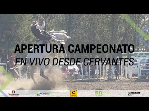 Apertura campeonato de jineteadas // Vivo desde Cervantes