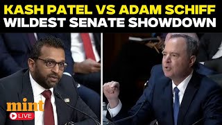 Epstein Files Hearing 2025 | 'You are the biggest fraud...' | Adam Schiff vs Kash Patel LIVE