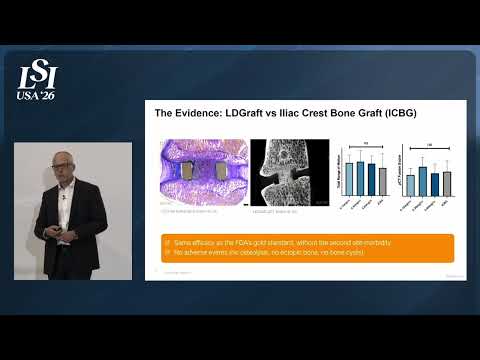 John Von Benecke, Locate Bio - Pre-encapsulated rhBMP-2 bone graft for spinal fusion | LSI USA '26