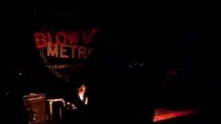 Radio Stars Nervous Wreck live 1 March 2008 Blow Up Metro